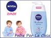 Sampon si gel de baie Nivea Baby Head to Toe cu pompita, 500ml