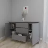 cumpără Comodă Smartex (16189) Т4 100cm Grafit în Chișinău 