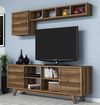 cumpără Set mobilă living Trendy Ayla, Nuc 160x56x35cm în Chișinău 