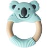 купить Игрушка-прорезыватель Bibipals Teething Ring Koala, Mint and Charcoal в Кишинёве 