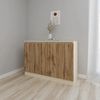 cumpără Comodă Smartex (16474) Т8 160cm Ivory+Stejar Inchis în Chișinău 