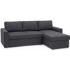 купить Диван Embawood Scandic, Ткань, Графит, Neve 97 в Кишинёве 