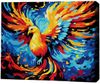 cumpără Tablou pe numere BrushMe RMGB013FC 30x40сm (pânză neagră/fără cutie) Renaștere în Chișinău 