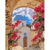 cumpără Tablou pe numere Strateg 57257 Strazile din Santorini 40x50cm în Chișinău 