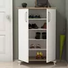купить Полка для обуви Trendy Asta Nuc, Alb, 120x72x32cm (GTR000940) в Кишинёве 
