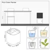 купить Цветочный горшок Lechuza Pila Planter, Sand Brown в Кишинёве 