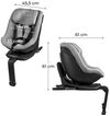 купить Автокресло KinderKraft I-Guard Pro i-Size new fabric gray KCIGUAPRGRY000N в Кишинёве 