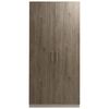 cumpără Dulap Mashtab 12243 FLEXO M2 alb uși rockfort 1000x530x2200 în Chișinău 