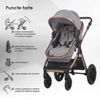 cumpără Сărucior pentru copii Coccolle Melora Moonlit Grey, 3in1 cu landou transformabil în Chișinău 