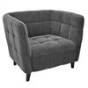 купить Кресло Deco W310G Velvet Dark Grey *14 в Кишинёве 