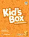 купить Kid's Box New Generation Level 3 Activity Book with Digital Pack British English в Кишинёве 