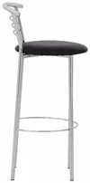 купить Барный стул Nowystyl Marco hoker chrome (BOX-2) (V-4) black в Кишинёве 