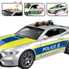 cumpără Mașină Wenyi WY1162F 1:18 Mașină de poliție germană, cu inerție (lumină/sunet) în Chișinău 