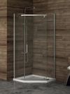cumpără Cabină de duș New Trendy New Komfort Pentagonal 80x80x195 Hinged K-0803 în Chișinău 