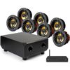 купить Колонки Hi-Fi LitheAudio 7.1 Wireless In-Ceiling Surround Sound Cinema Kit With WiSA Cinema Hub (B-PRO-W-71CH) в Кишинёве 