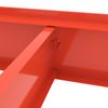 купить Cтеллаж складской Nex Home Raft metalic Titan 1800x1600x500mm, 4 nivele PAL, Blue/Orange в Кишинёве 