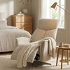 купить Кресло Deco Recliner Taren ROM-010 Beige (Royal Boucle Natural) в Кишинёве 