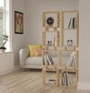 купить Офисный стеллаж Trendy Sina Nr.1, Stejar, 79x166x24cm (GTR000400) в Кишинёве 