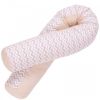 cumpără Pernă pentru gravide și mame care alăptează Veres 302.01.1 Comfort Long zigzag beige 170*52 în Chișinău 