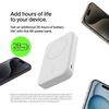 cumpără Acumulator extern USB (Powerbank) Belkin BPD007BTWH 8k Qi2 MagSafe Compatible Powerbank with Kickstand, White în Chișinău 