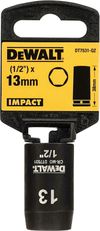купить Набор головок, бит, насадок DeWalt DT7531 cap hexagonal impact DT7531 (Scurte) 13mm 1/2 в Кишинёве 