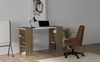 cumpără Masă de birou Trendy La indemana, Nuc, Alb (GTR001096) în Chișinău 