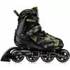 купить Роликовые коньки Spokey 926985 Makan Black Green 40-43 в Кишинёве 