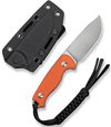 купить Нож походный Civivi C23094-2 Timberbark, G10 portocaliu, teacă Kydex в Кишинёве 