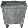 cumpără Coș de gunoi Uniplast 37210 1100 L galvanizat pe roti (1.2 mm) (dezasamblat) GC în Chișinău 