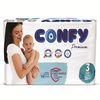 купить Подгузники детские Confy Premium ECO №3, MIDI (4-9 кг), 36 шт. в Кишинёве 