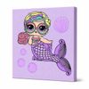 купить Картина по номерам Ideyka (KHO6263) L.O.L. Surprise! Mermaids Miss Sea, 40х40 в Кишинёве 