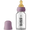 cumpără Cană cu pai BIBS 5013300 Biberon din sticla Mauve cu tetina din latex 0+ luni, 110ml în Chișinău 
