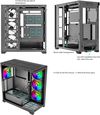 купить Корпус для ПК Xilence X818.ARGB Xilent Gleam, ATX Case, without PSU в Кишинёве 