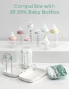 купить Сушка для бутылочек Momcozy LS001-GE12NB-A Set pentru curatarea biberoanelor 7in1 Green в Кишинёве 