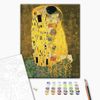 купить Картина по номерам BrushMe BS21783FC (fără cutie) Sărutul de Gustav Klimt в Кишинёве 