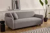 купить Диван Trendy Eddy Gri deschis, 83x86x223cm (3 locuri) в Кишинёве 
