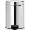купить Урна для мусора Brabantia 11 26 21 NewIcon 5L, Brilliant Steel в Кишинёве 