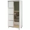 cumpără Dulap my-STYLE C10H1T05BM01-U21, 100x210, белый în Chișinău 