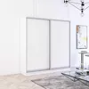 купить Шкаф Mobildor-Lux Fox uși glisante din PAL (190x60x210H cm) Alb в Кишинёве 