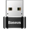 купить Переходник для IT Baseus CAAOTG-01, OTG Mini Type-C to USB-A 3.1, Black в Кишинёве 