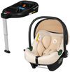 cumpără Scaun auto Lionelo Set Scoica 0-13kg + Baza Isofix Astrid Beige Sand în Chișinău 