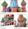 купить Конструктор Cubik Fun MC093h 3D Puzzle St. Basils Cathedral в Кишинёве 