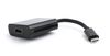 Adapter  Type-C to 2*HDMI socket 0.15m Cablexpert, up to 4K at 30 Hz  A-CM-HDMIF2-01 