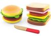 cumpără Bucătărie și veselă de jucărie Viga 50810 Playing food Hamburger Sandwich în Chișinău 