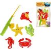 cumpără Joc educativ de masă miscellaneous 9891 Pescuit p/u copii pe magnet (1 undita, 5 animale marine)6801 în Chișinău 