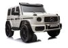 cumpără Mașină electrică pentru copii Richi (68789) DKG63/8 alba Mercedes Benz G63 (24V) în Chișinău 