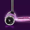 купить Самокат Micro MMD378 Maxi Deluxe Glow LED Plus Luminous Purple в Кишинёве 