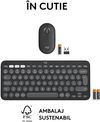 cumpără Tastatură + Mouse Logitech Pebble 2 Combo for Mac Graphite în Chișinău 