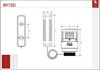 купить Головка термостатическая с выносным датчиком 2 м Art. 891SD (6,5° C до 28° C)  ITAP в Кишинёве 