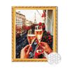 купить Картина по номерам Art Gallery GA80318 Mozaic cu diamante 40x50cm Sampanie la Paris в Кишинёве 
